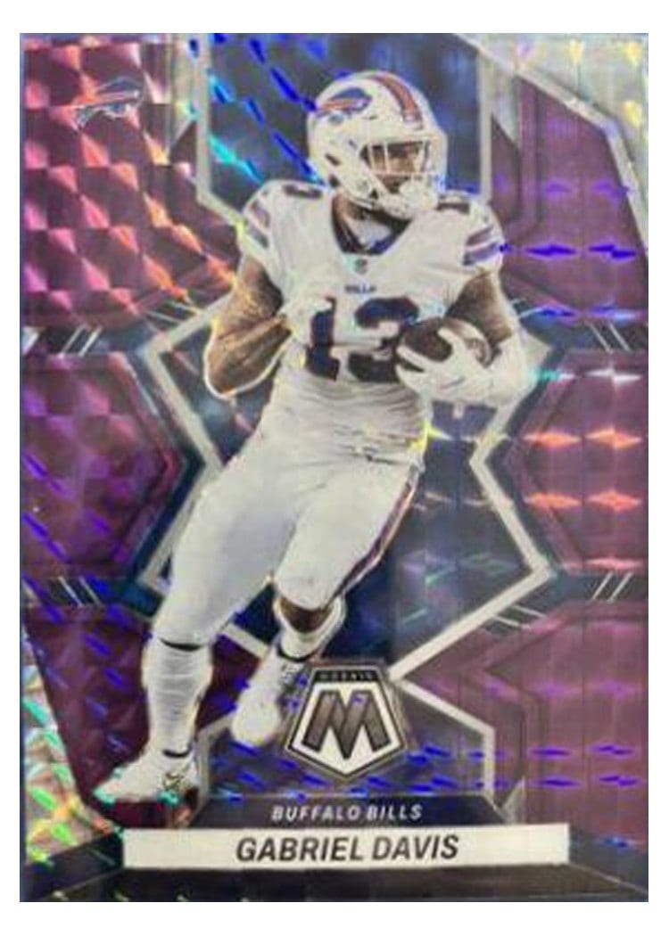 2022 Panini Mosaic Base Set Gabriel Davis #22 card