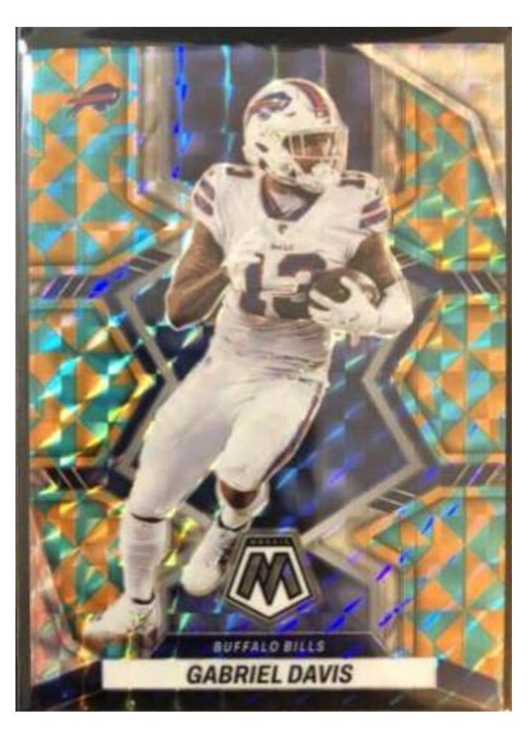 2022 Panini Mosaic Base Set Gabriel Davis #22 card