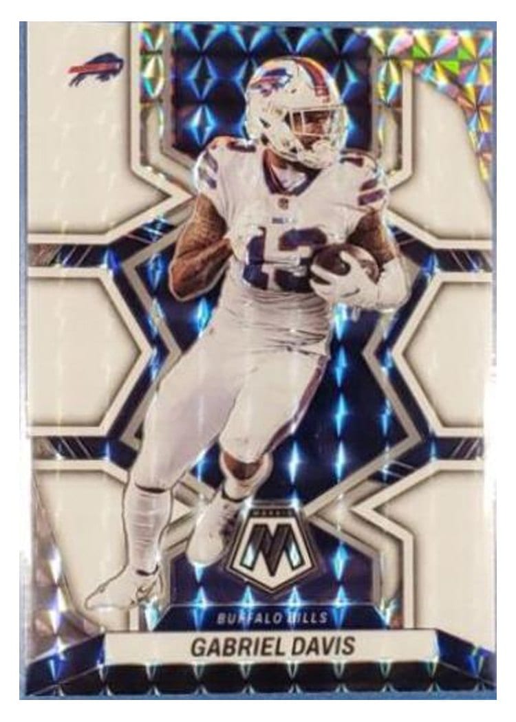2022 Panini Mosaic Base Set Gabriel Davis White #22 card