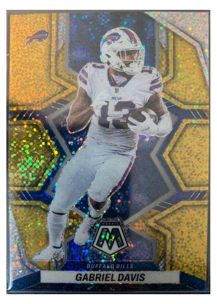 2022 Panini Mosaic Base Set Gabriel Davis #22 card