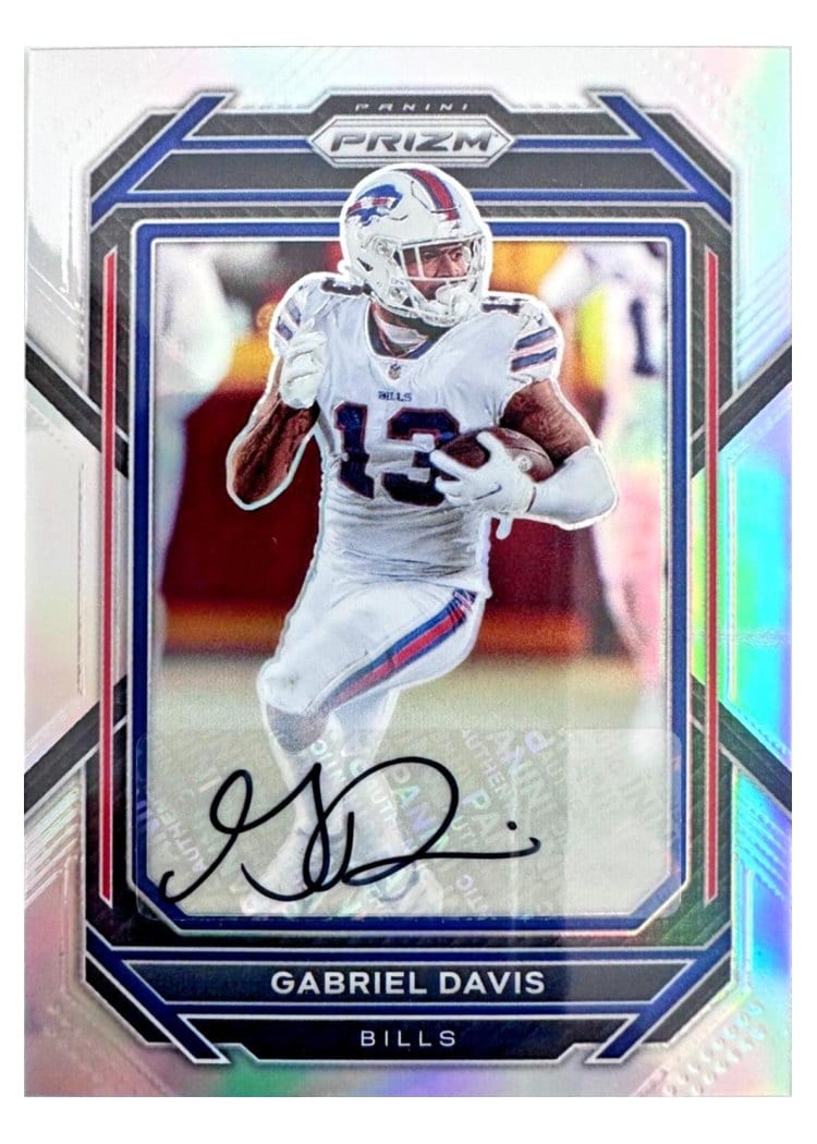 2022 Panini Prizm Base Set Gabriel Davis #32 card