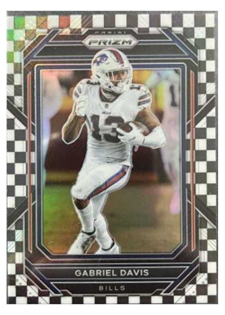 2022 Panini Prizm Base Set Gabriel Davis #32 card