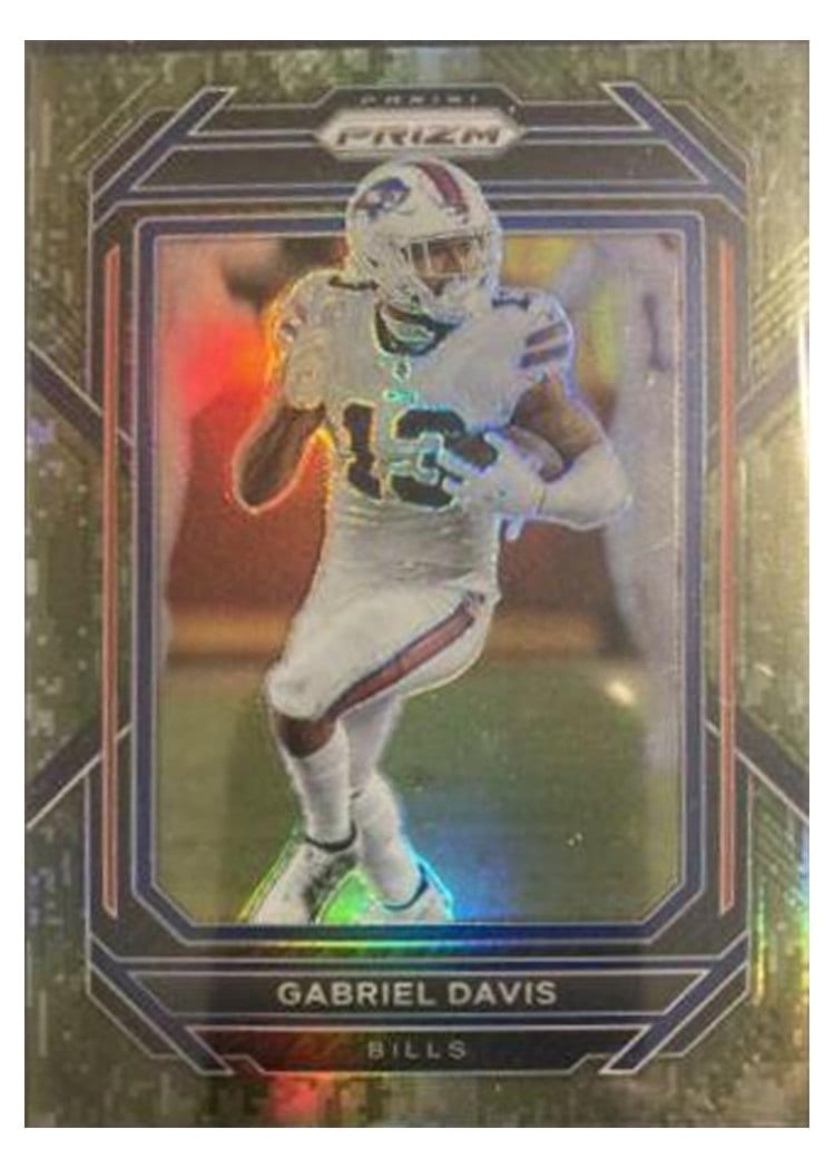 2022 Panini Prizm Base Set Gabriel Davis #32 card