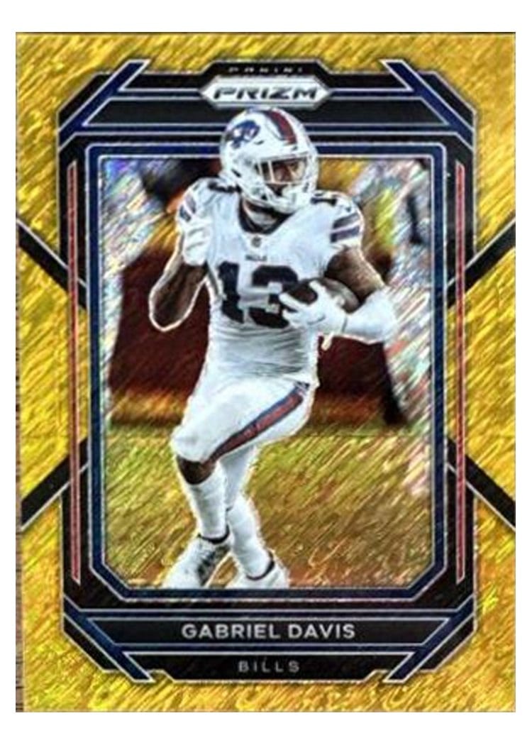 2022 Panini Prizm Base Set Gabriel Davis #32 card