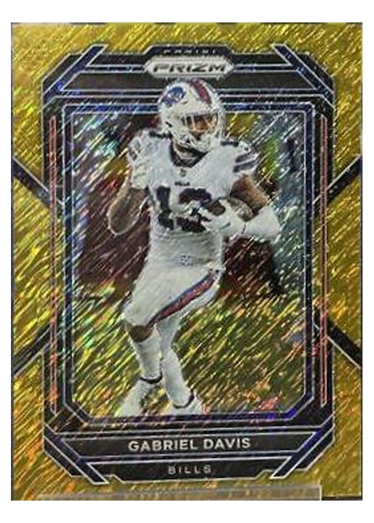 2022 Panini Prizm Base Set Gabriel Davis #32 card