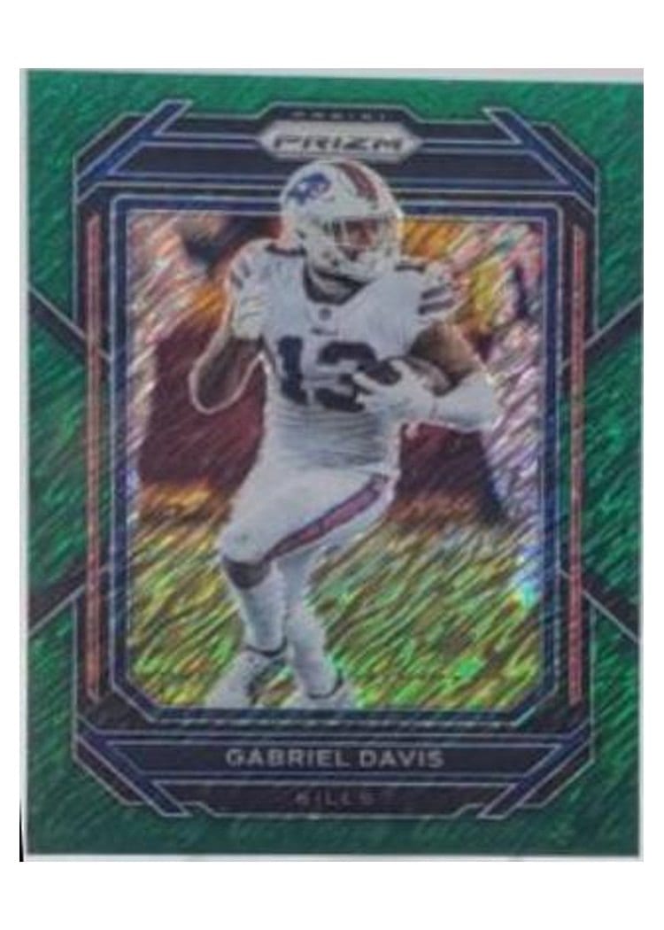 2022 Panini Prizm Base Set Gabriel Davis #32 card