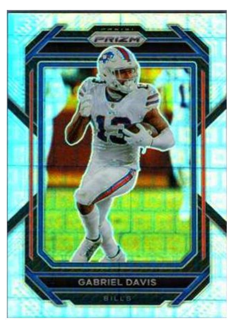 2022 Panini Prizm Base Set Gabriel Davis #32 card