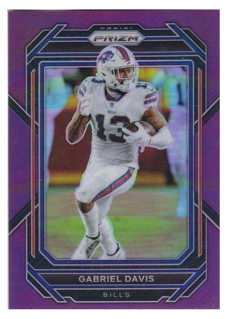 2022 Panini Prizm Base Set Gabriel Davis #32 card