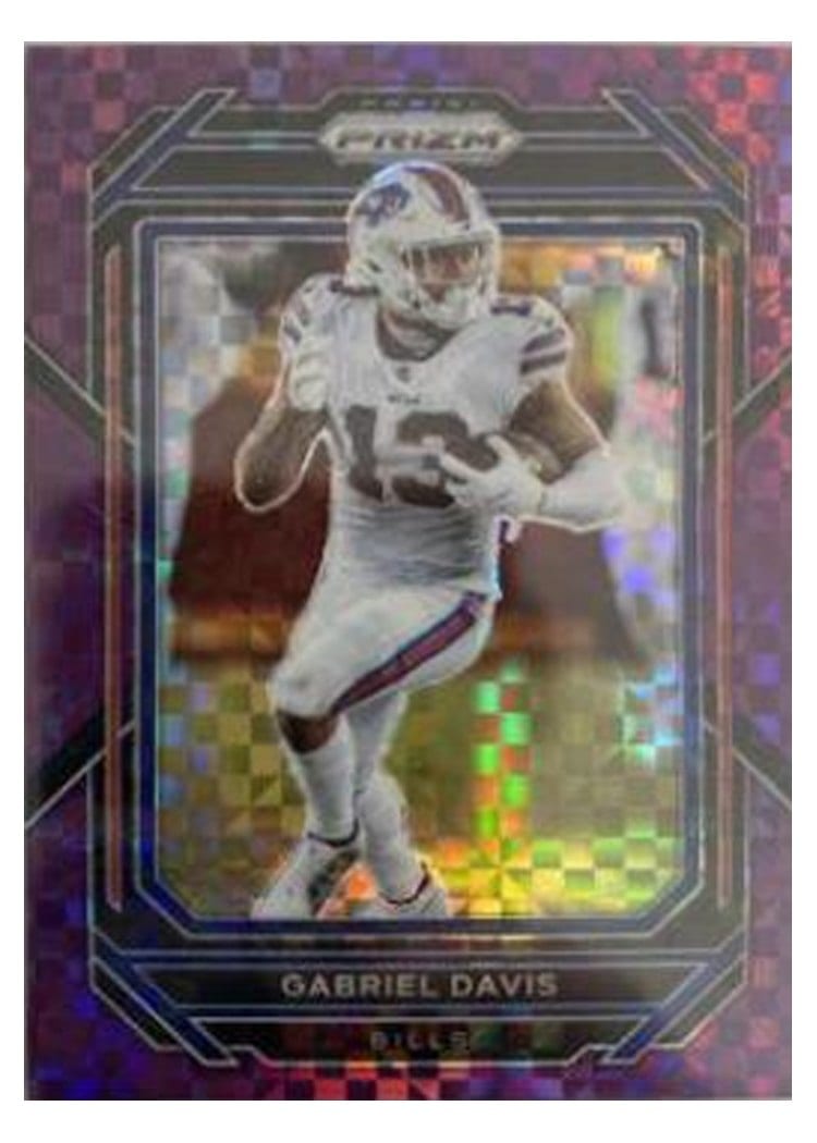 2022 Panini Prizm Base Set Gabriel Davis #32 card