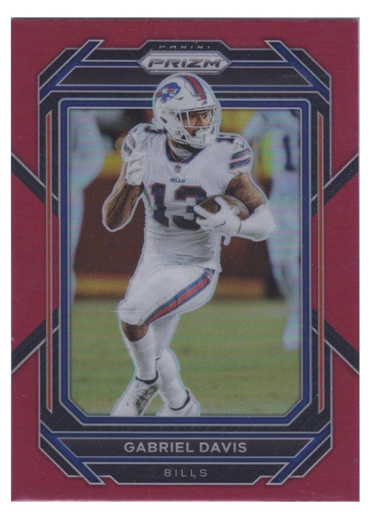 2022 Panini Prizm Base Set Gabriel Davis #32 card