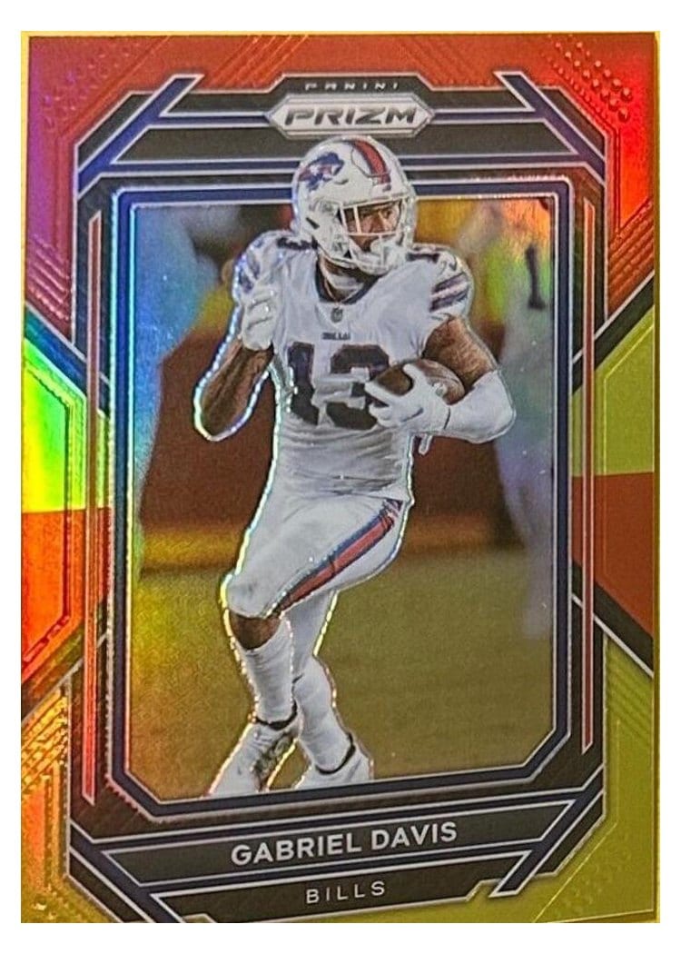 2022 Panini Prizm Base Set Gabriel Davis #32 card