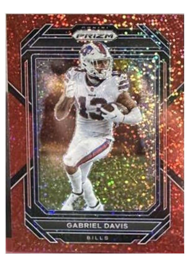 2022 Panini Prizm Base Set Gabriel Davis #32 card