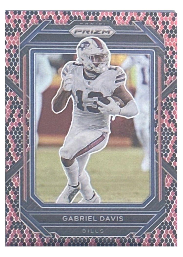 2022 Panini Prizm Base Set Gabriel Davis #32 card