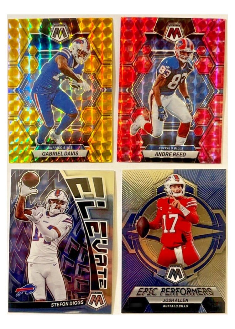 2023 Panini Mosaic Base Set Gabriel Davis #23 card