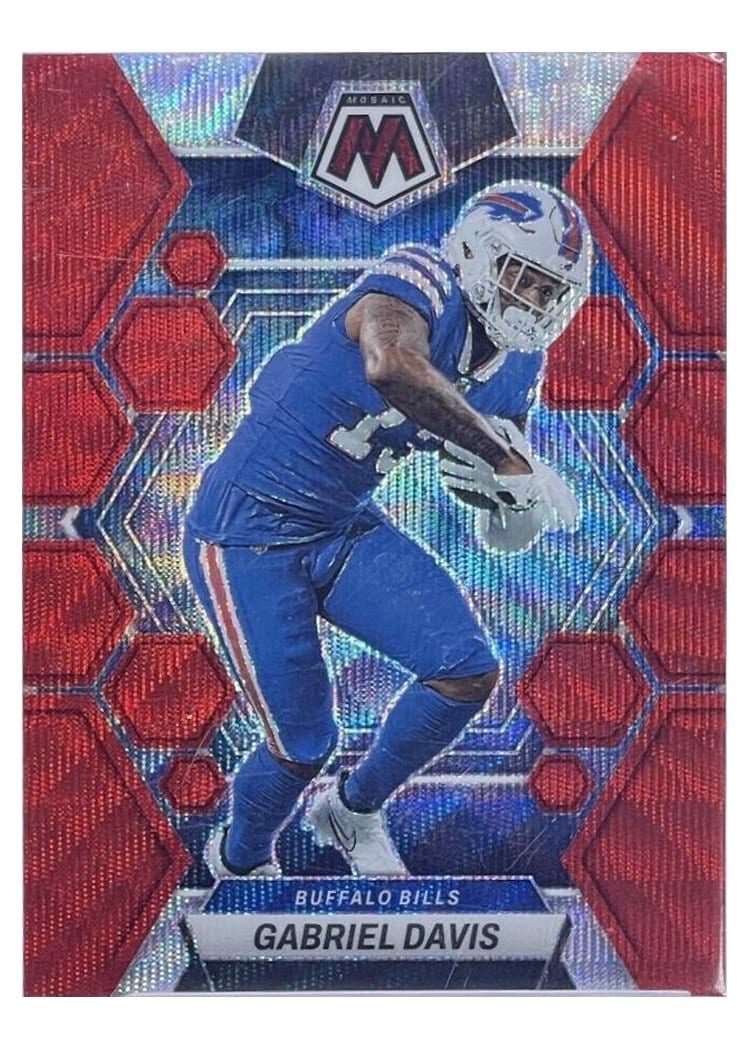 2023 Panini Mosaic Base Set Gabriel Davis #23 card