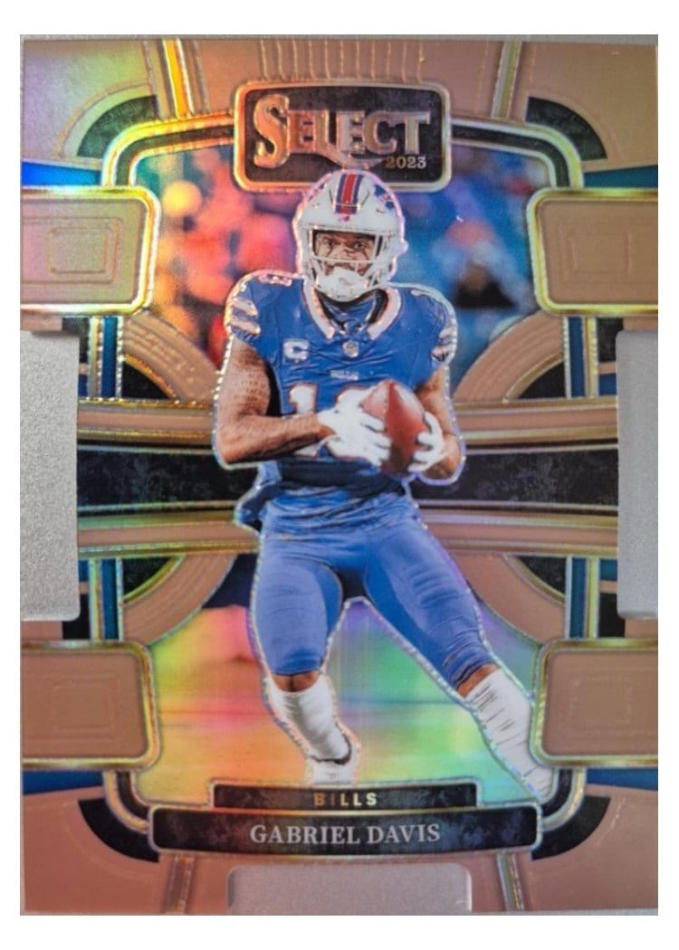 2023 Panini Select Base Set Gabriel Davis #11 card