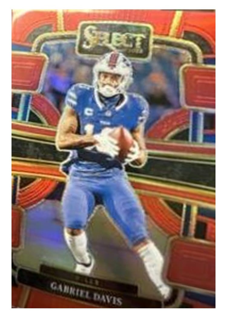 2023 Panini Select Base Set Gabriel Davis #11 card