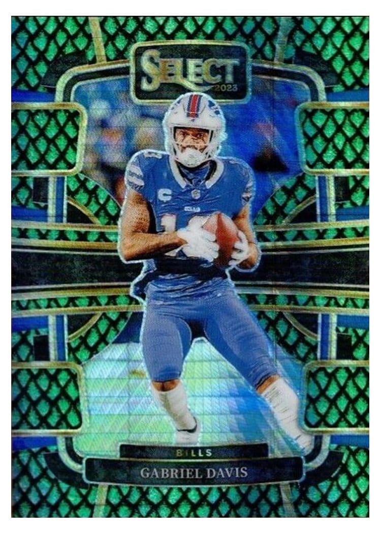 2023 Panini Select Base Set Gabriel Davis #11 card