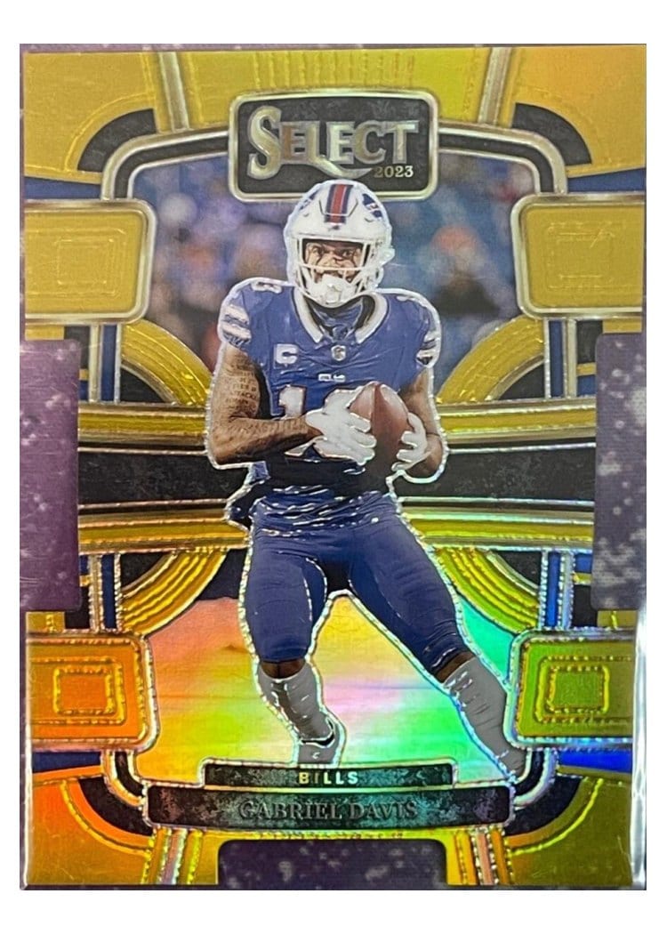 2023 Panini Select Base Set Gabriel Davis #11 card