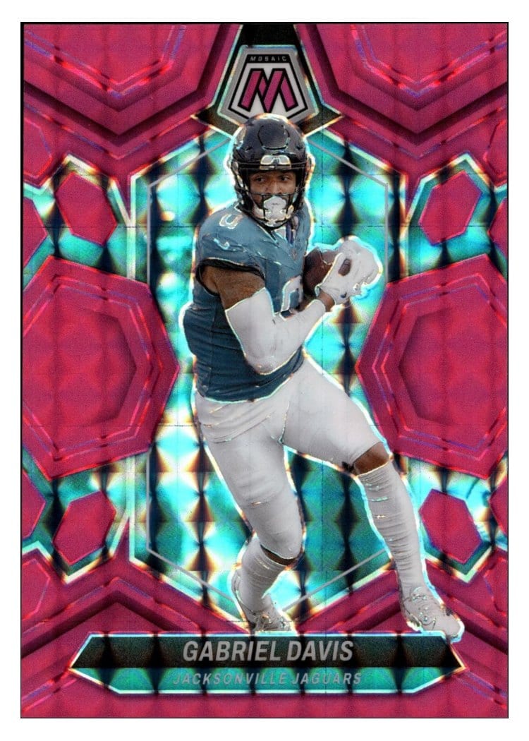 2024 Panini Mosaic Base Set Gabriel Davis #102 card