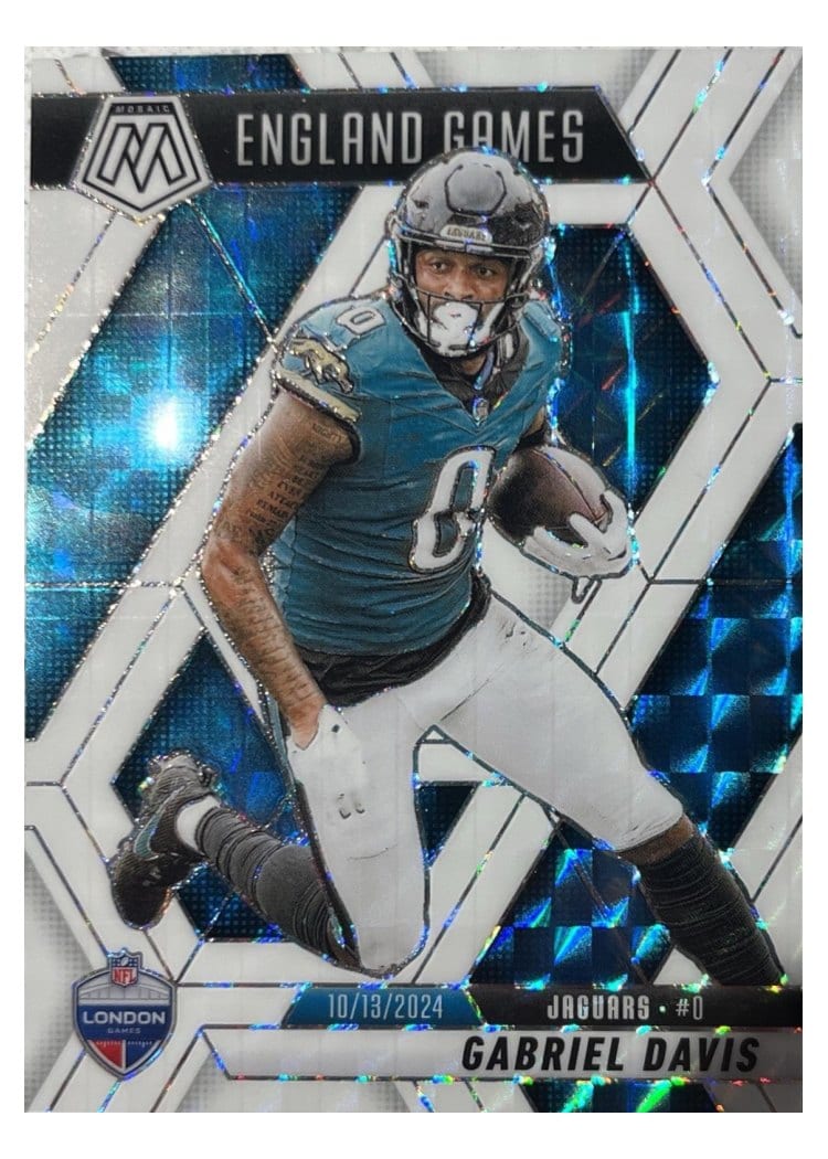 2025 Panini Mosaic Base Set Gabriel Davis White #255 card