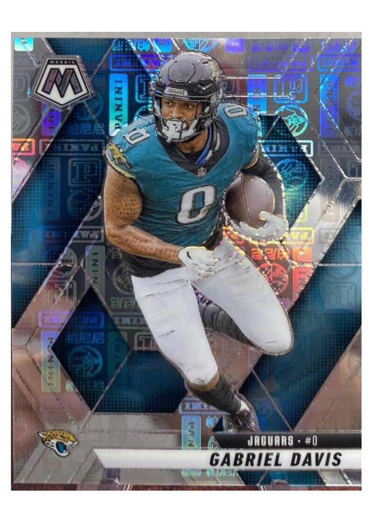 2025 Panini Mosaic Base Set Gabriel Davis #54 card