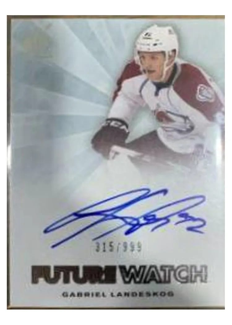 2011 SP Authentic Gabriel Landeskog #247 card