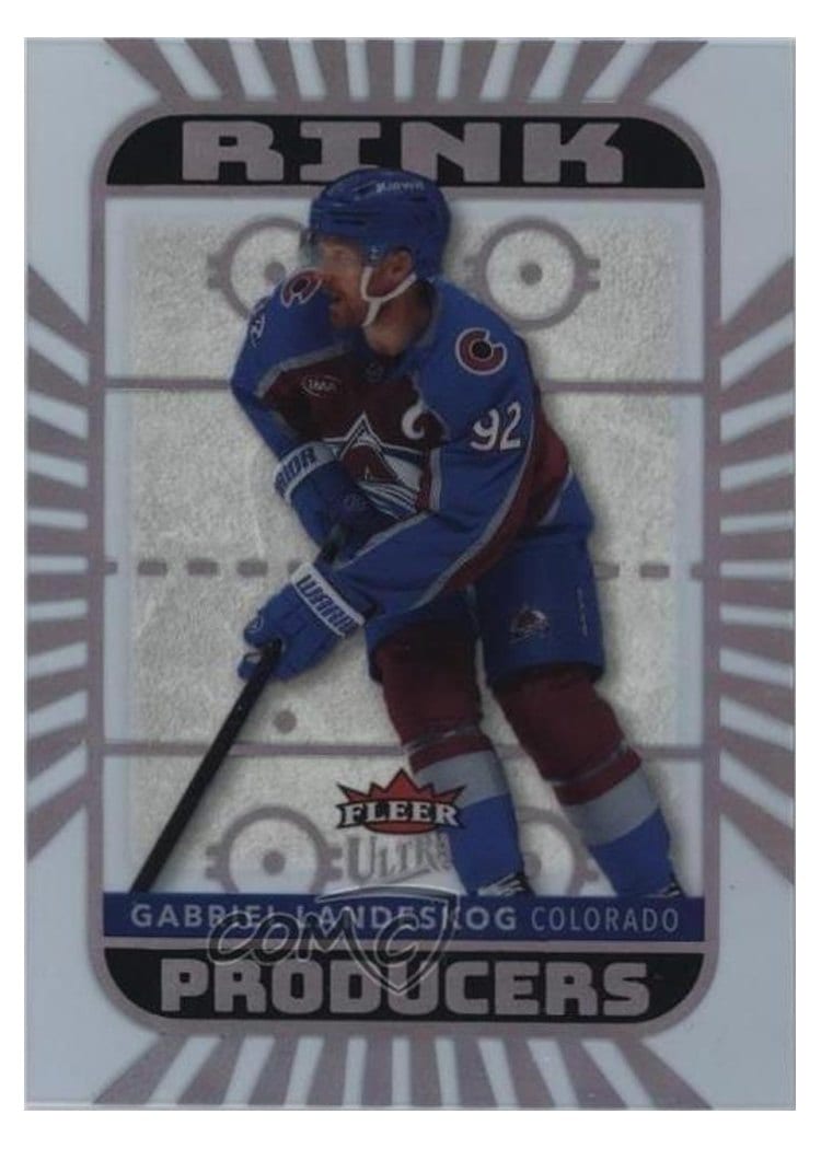 2025-26 Fleer Ultra Rink Producers Gabriel Landeskog #RP-3 card