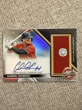 2024 Topps Chrome Topps Chrome Authentics Autographs Gabriel Moreno #TCAA-GM card