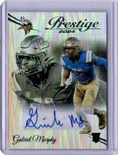 2024 Panini Prestige Xtra Points Signatures Premium Gabriel Murphy #363 card