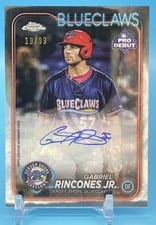 2024 Topps Pro Debut Chrome Autographs Gabriel Rincones Jr. #PDC-54 card