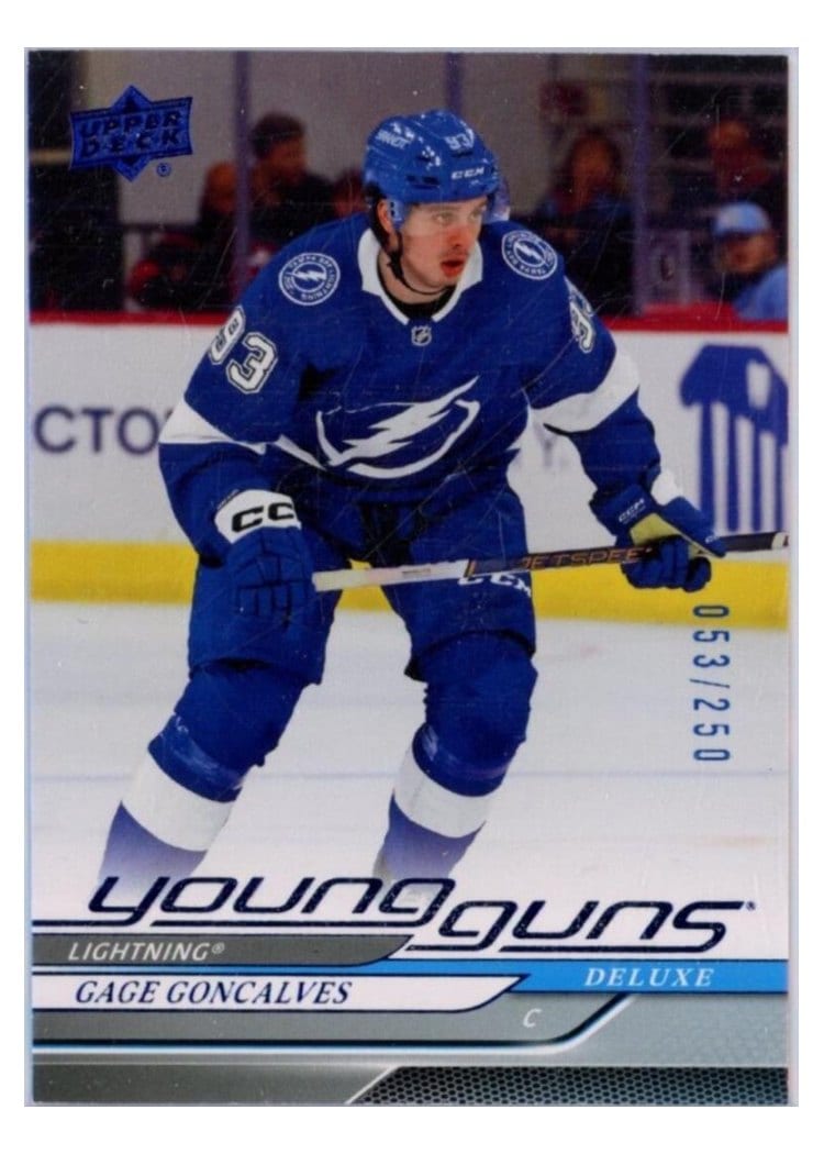 2024-25 Upper Deck Base Set Gage Goncalves #247 card