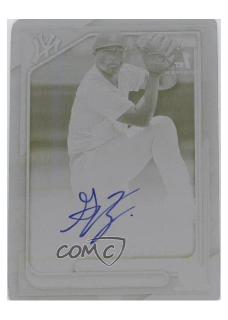 2024 Bowman Draft Chrome Prospect Autographs Gage Ziehl #CPA-GZ card
