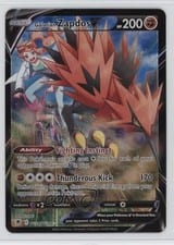 Galarian Zapdos V Astral Radiance Trainer Gallery card