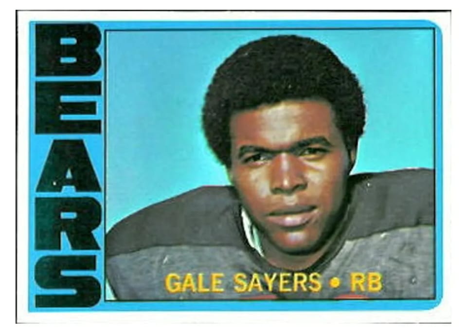 1972 Topps Gale Sayers #110 card