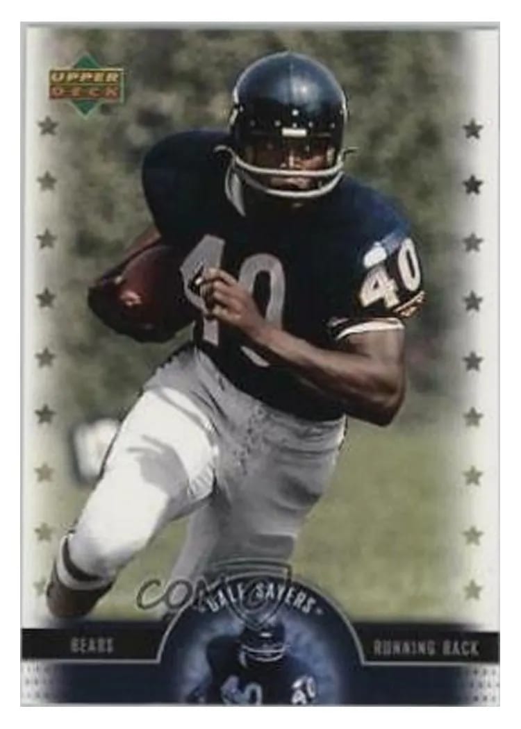 2005 Upper Deck Legends Gale Sayers #81 card