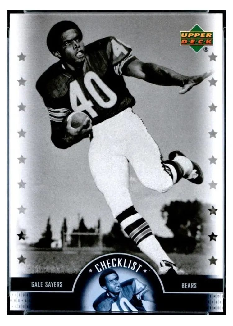 2005 Upper Deck Legends Gale Sayers #99 card
