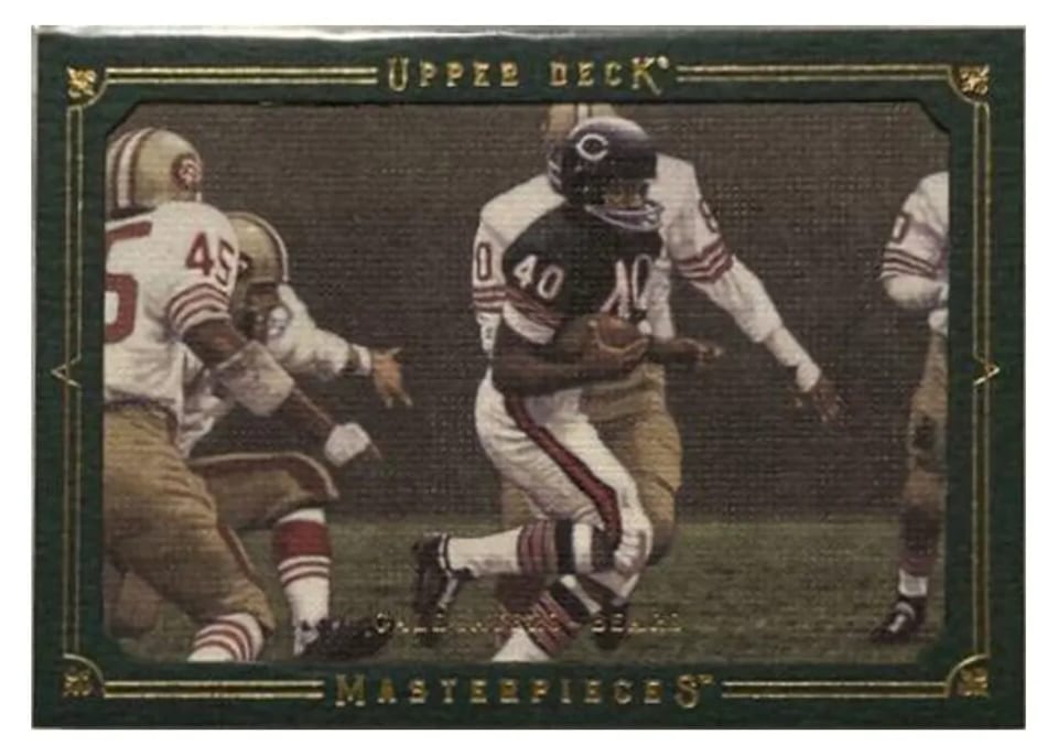 2008 Upper Deck Masterpieces Gale Sayers #37 card