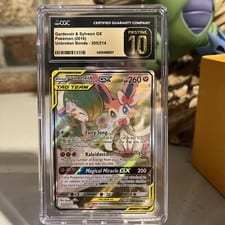 2019 Unbroken Bonds Gardevoir & Sylveon-GX #205 card