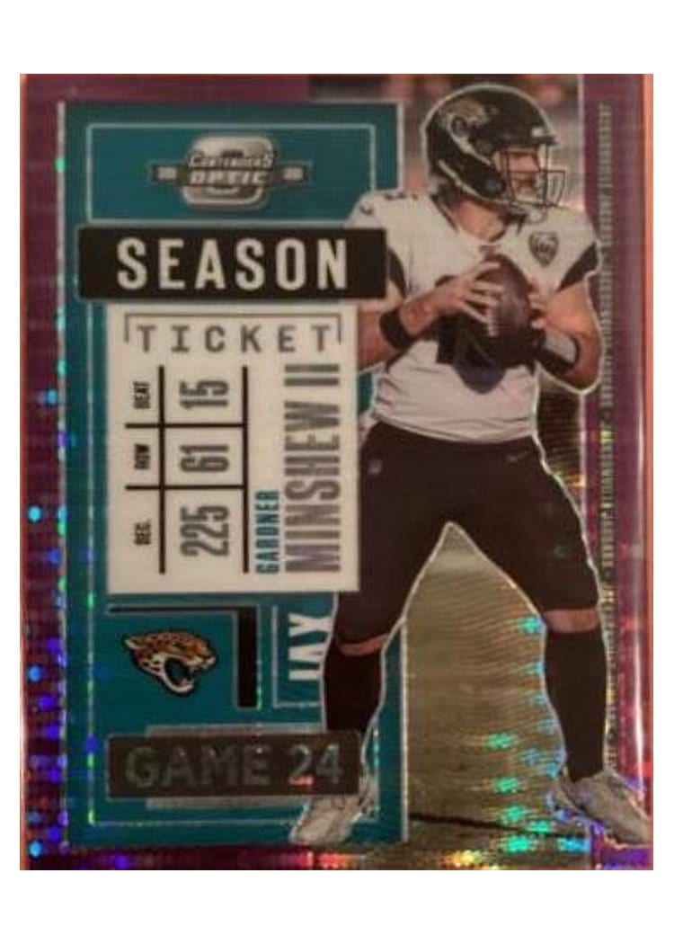 2020 Panini Contenders Optic Gardner Minshew II #27 card