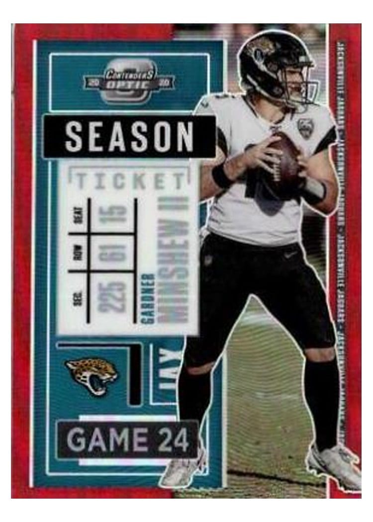 2020 Panini Contenders Optic Gardner Minshew II #27 card