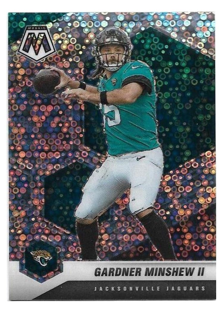 2021 Panini Mosaic Base Set Gardner Minshew II #98 card