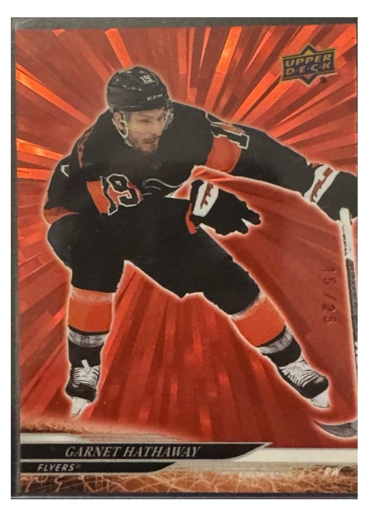 2024-25 Upper Deck Base Set Garnet Hathaway #375 card