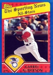 2003 Topps Base Set Garret Anderson #362 card