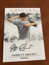 2021 Panini Chronicles Origins Autographs Silver Ink Garrett Crochet #OASI-GC