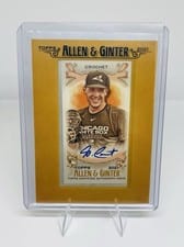 2021 Topps Allen & Ginter Framed Mini Autographs Garrett Crochet #FMA-GC
