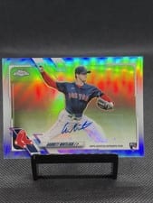 2021 Topps Chrome Update Autograph Garrett Whitlock #CUSA-GW card