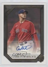 2021 Topps Gallery Rookie Autographs Garrett Whitlock #RA-GW card