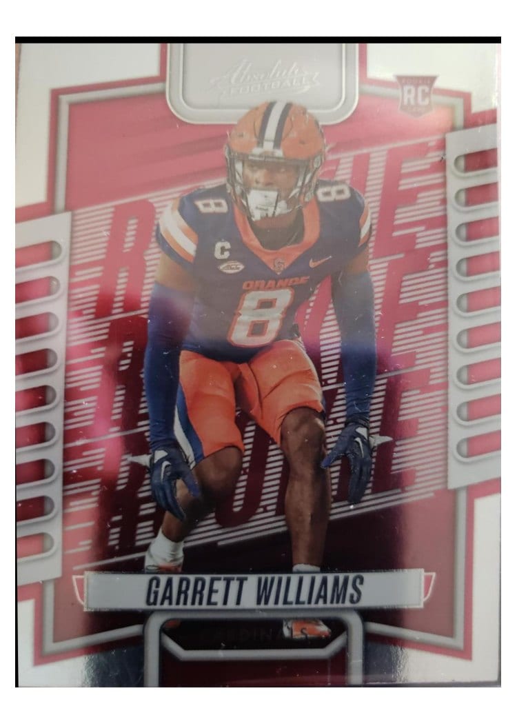 2023 Panini Absolute Rookies Garrett Williams #179 card