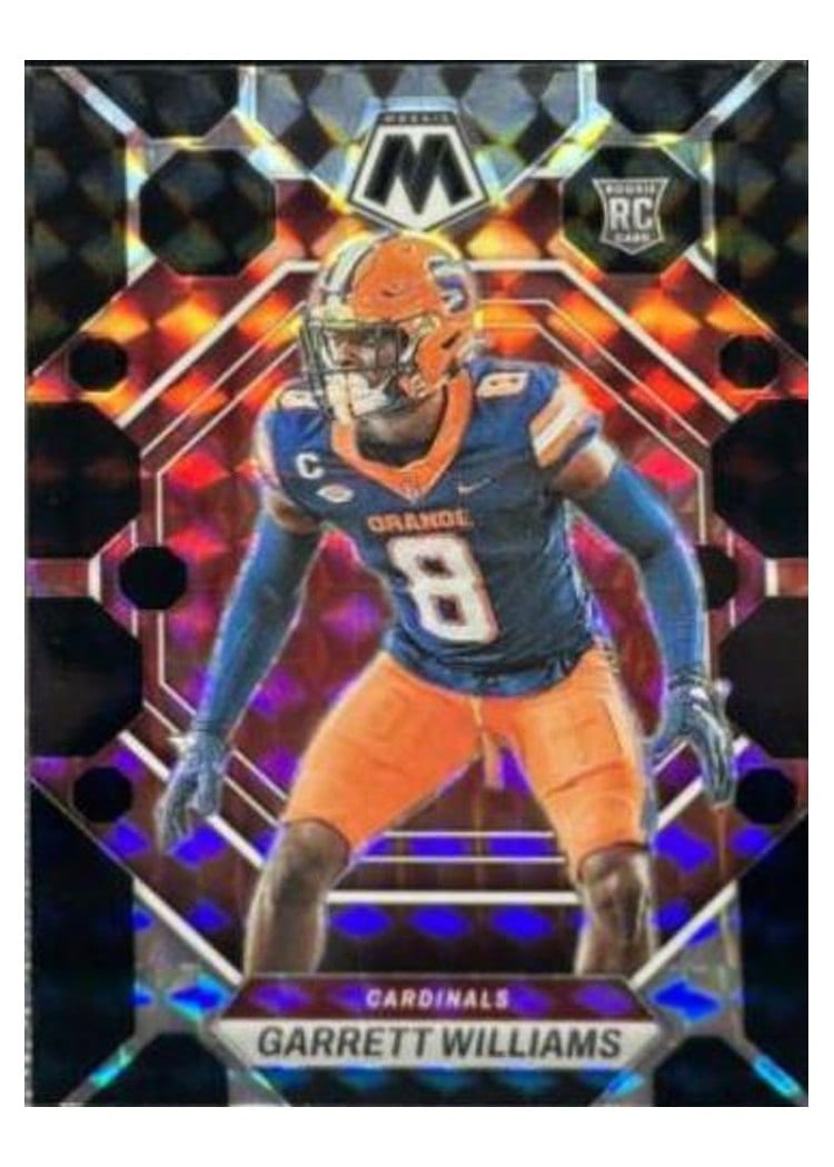 2023 Panini Mosaic Base Set Garrett Williams Black #321
